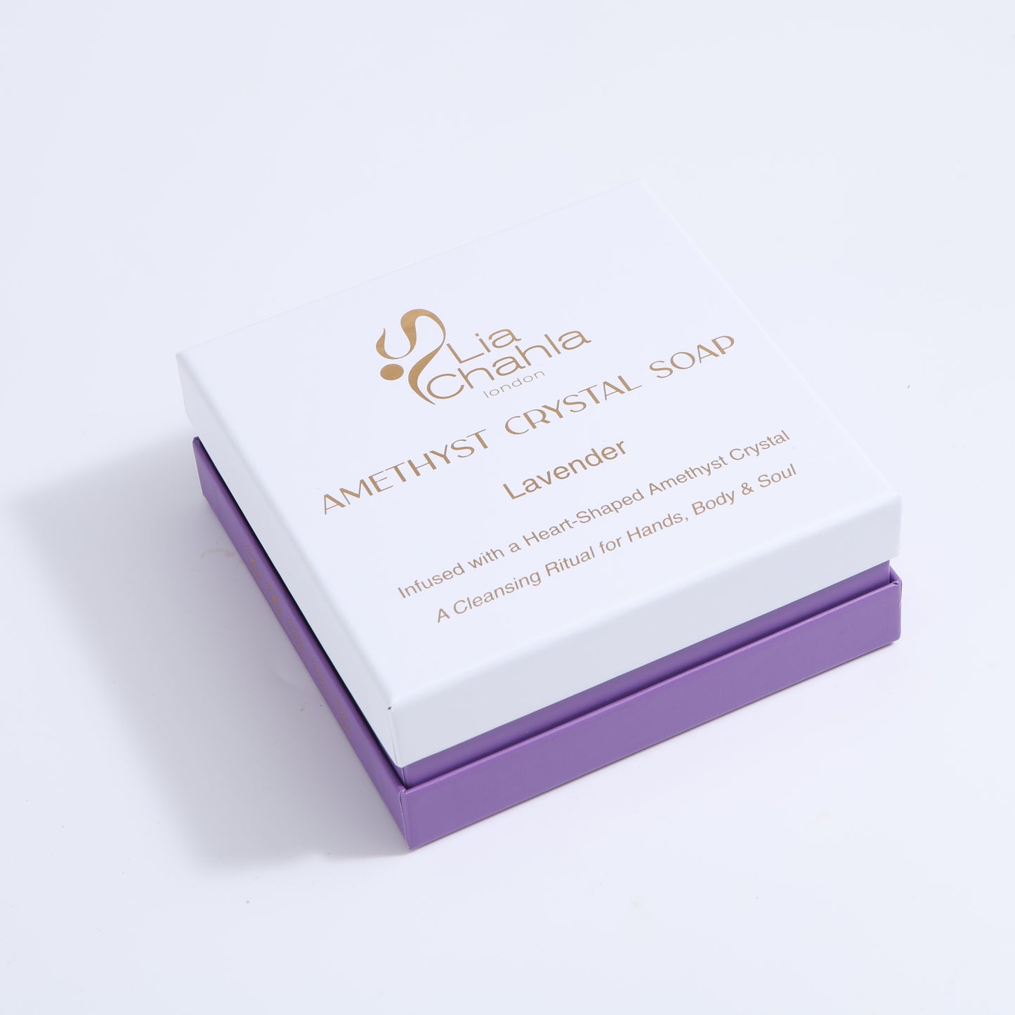 Luxury Amethyst Crystal Soap with Genuine Crystal Inside β Lavender (130g)