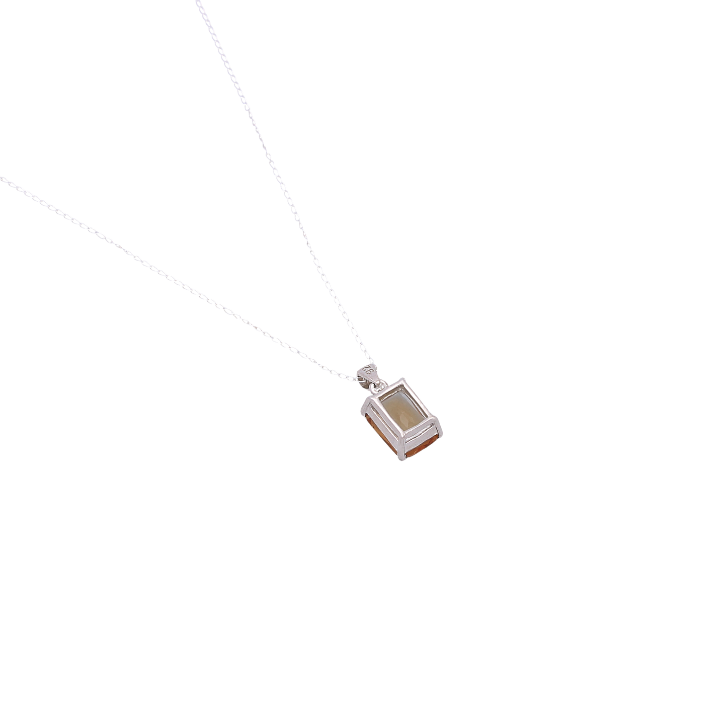 Rectangular Zultanite Necklace