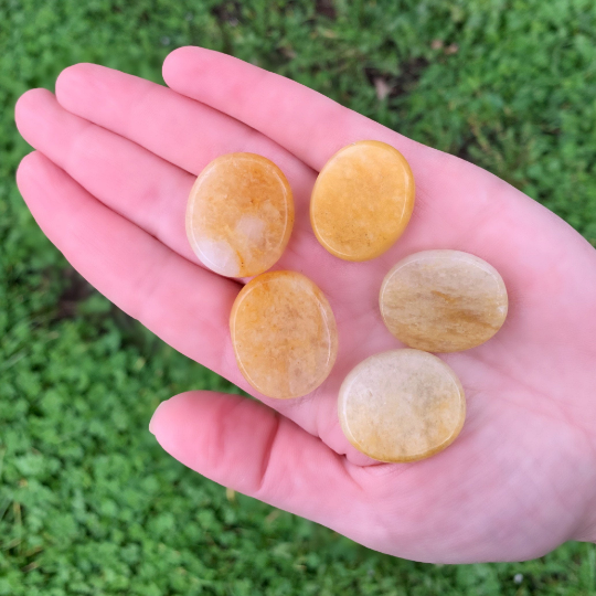 Citrine Palm Crystals