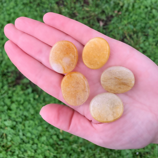 Citrine Palm Crystals