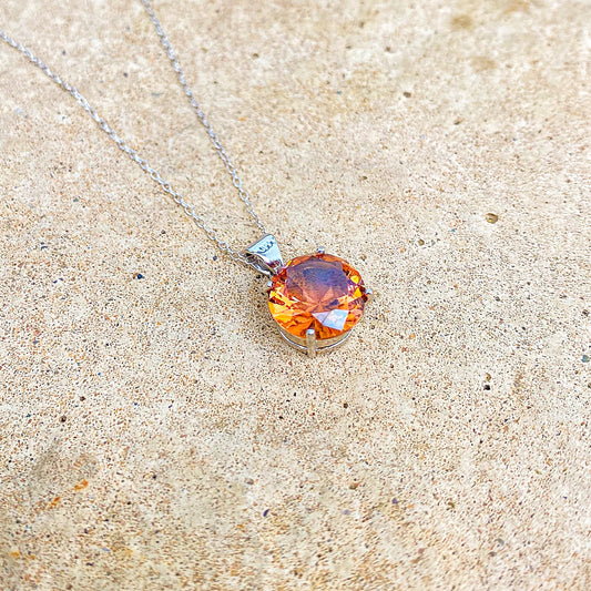 Round Zultanite Necklace