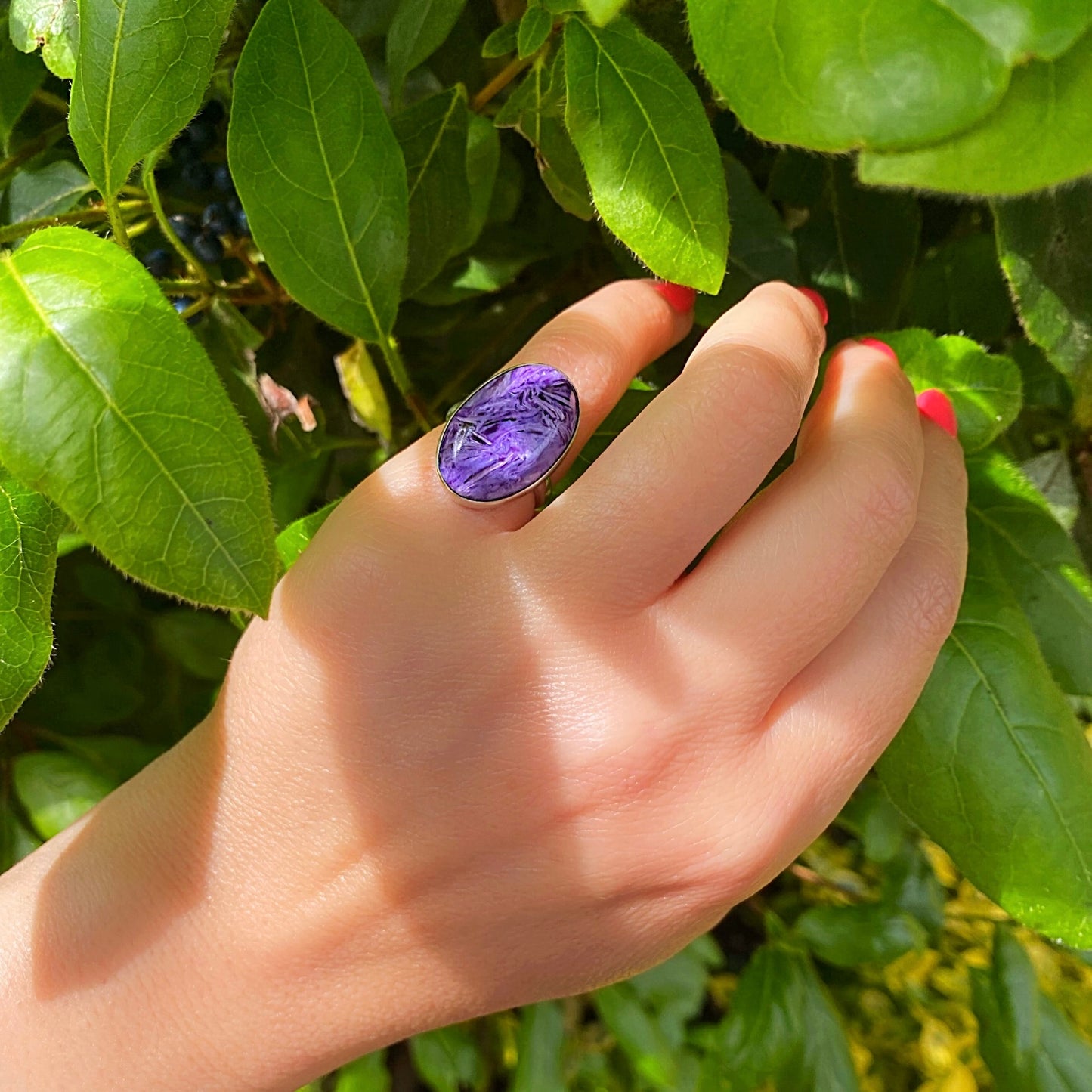 Clearance - Charoite Ring