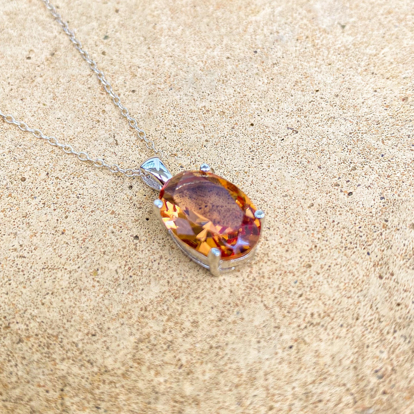 Oval Zultanite Necklace