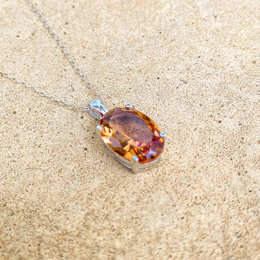 Oval Zultanite Necklace