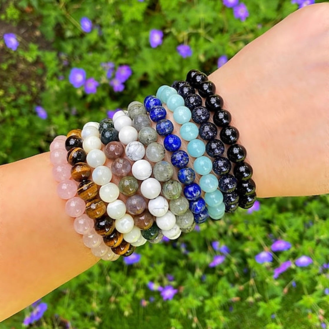 Stretch Bracelets 8mm beads