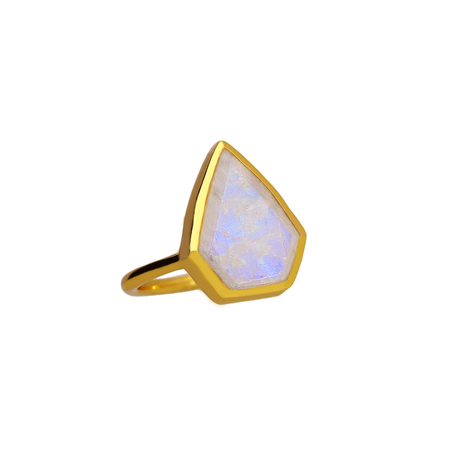 Clearance - Moonstone Ring in 14K Gold