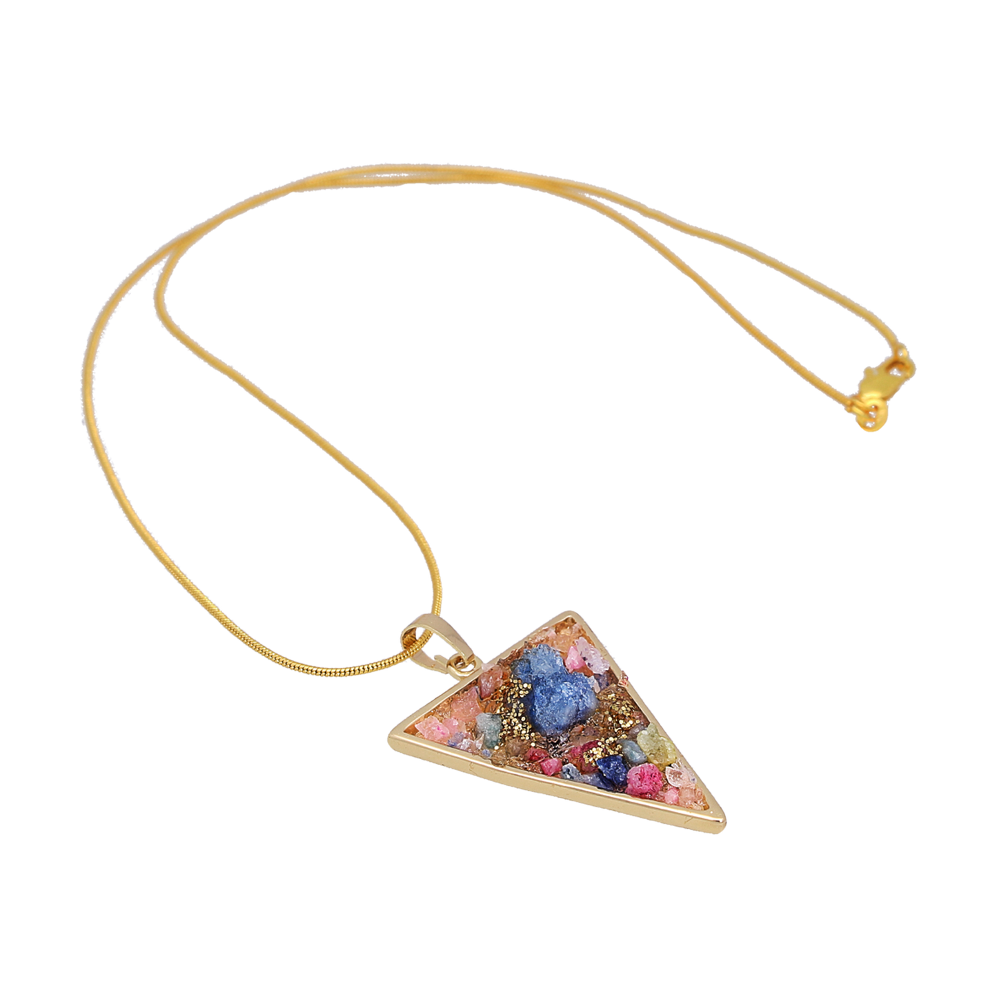Multi Colour Druzy Necklace