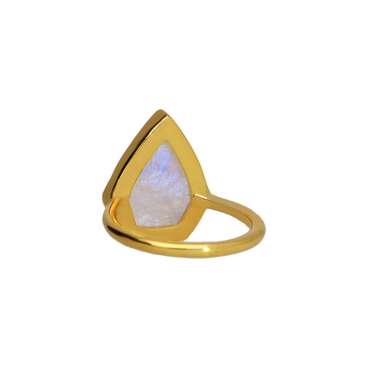 Clearance - Moonstone Ring in 14K Gold