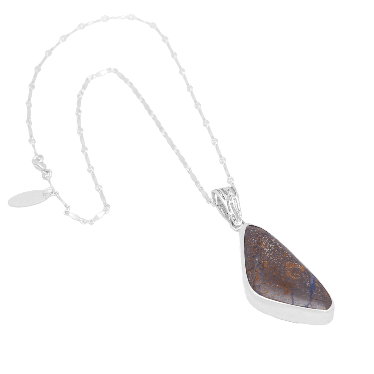 Clearance - Boulder Opal Necklace