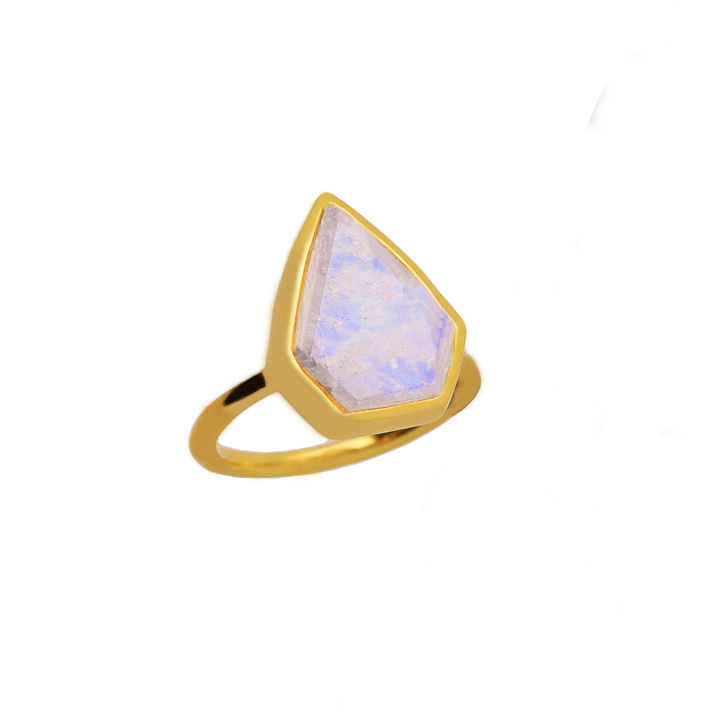 Clearance - Moonstone Ring in 14K Gold