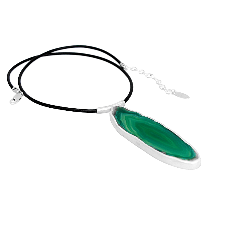Green Leaf Necklace