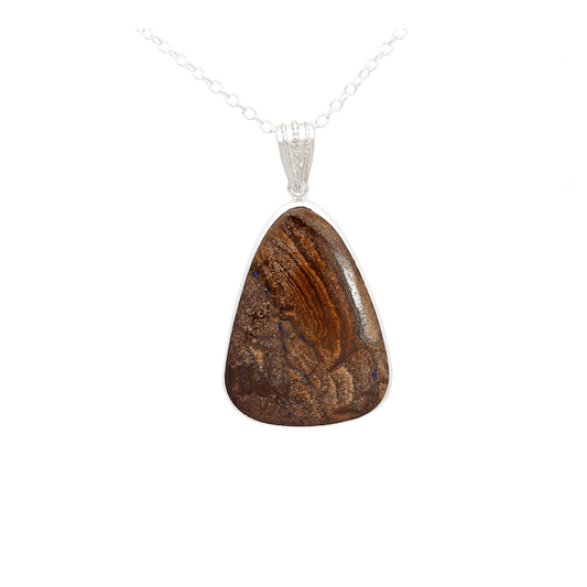 Clearance - Boulder Opal Necklace