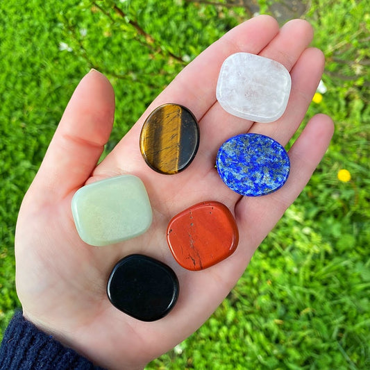 Palm Crystals - Chakra Healing