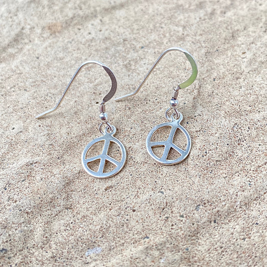 Peace Sign Earrings