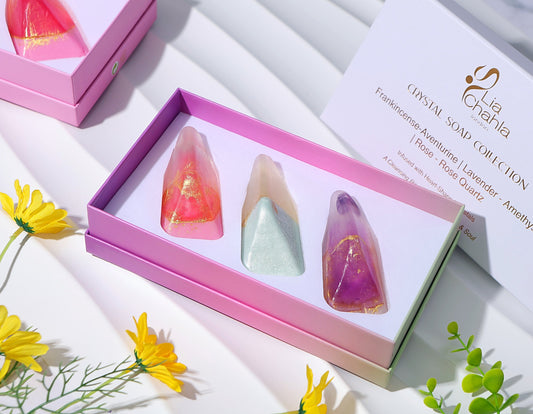 Discover the Magic of Our New Crystal Soap Collection ✨💎
