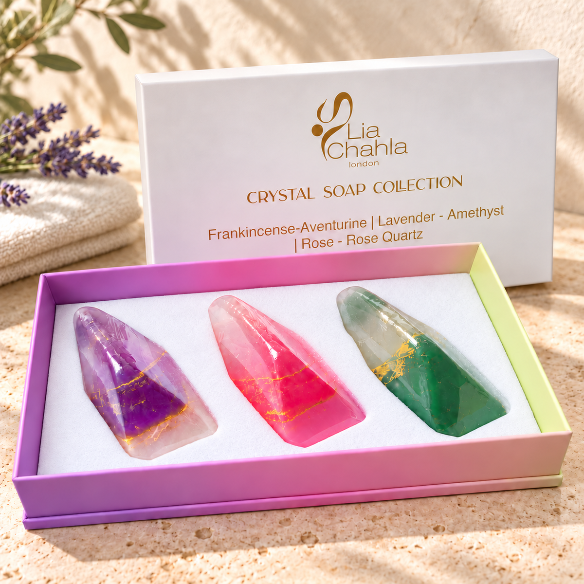 Crystal Energy Soap Gift Set (80 g)
