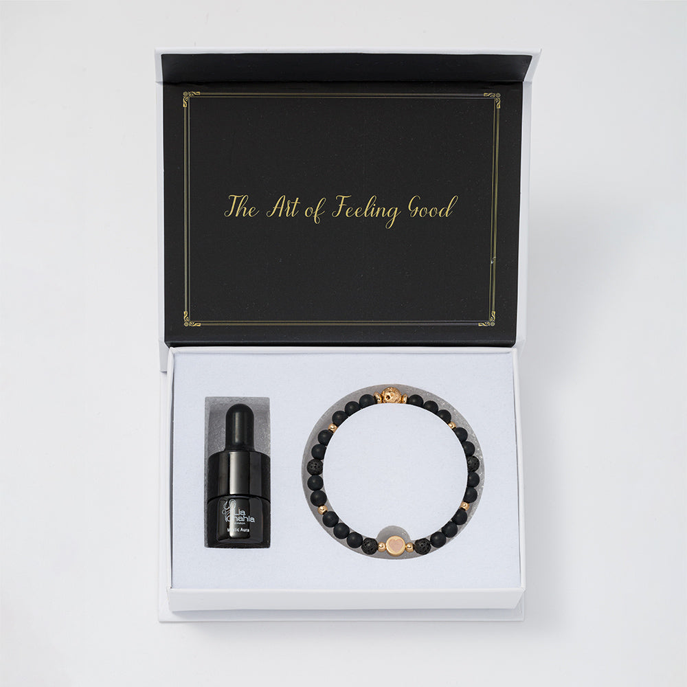 Black Onyx Aromatherapy Bracelet