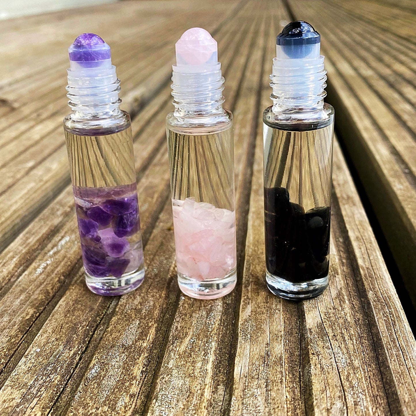 Crystal Roller Bottle and Essential Oil