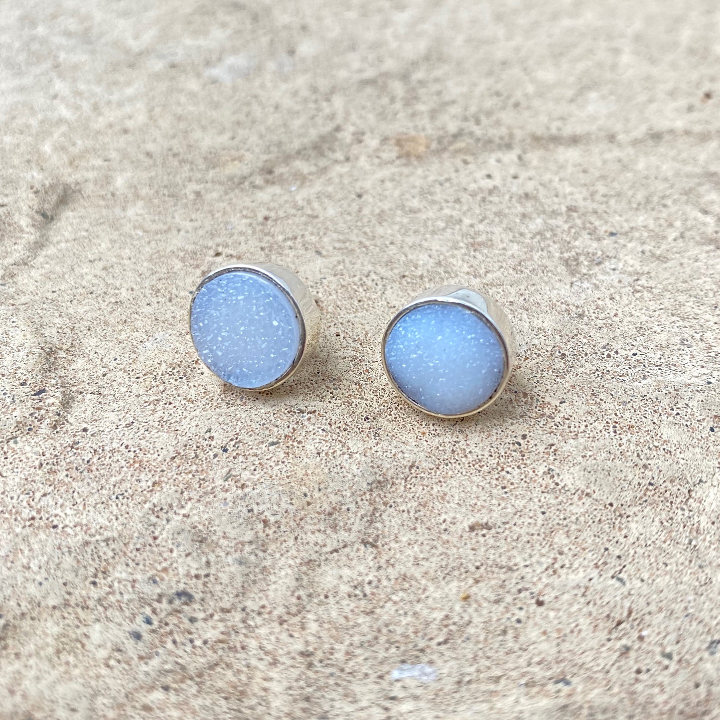 Druzy Stud Earrings