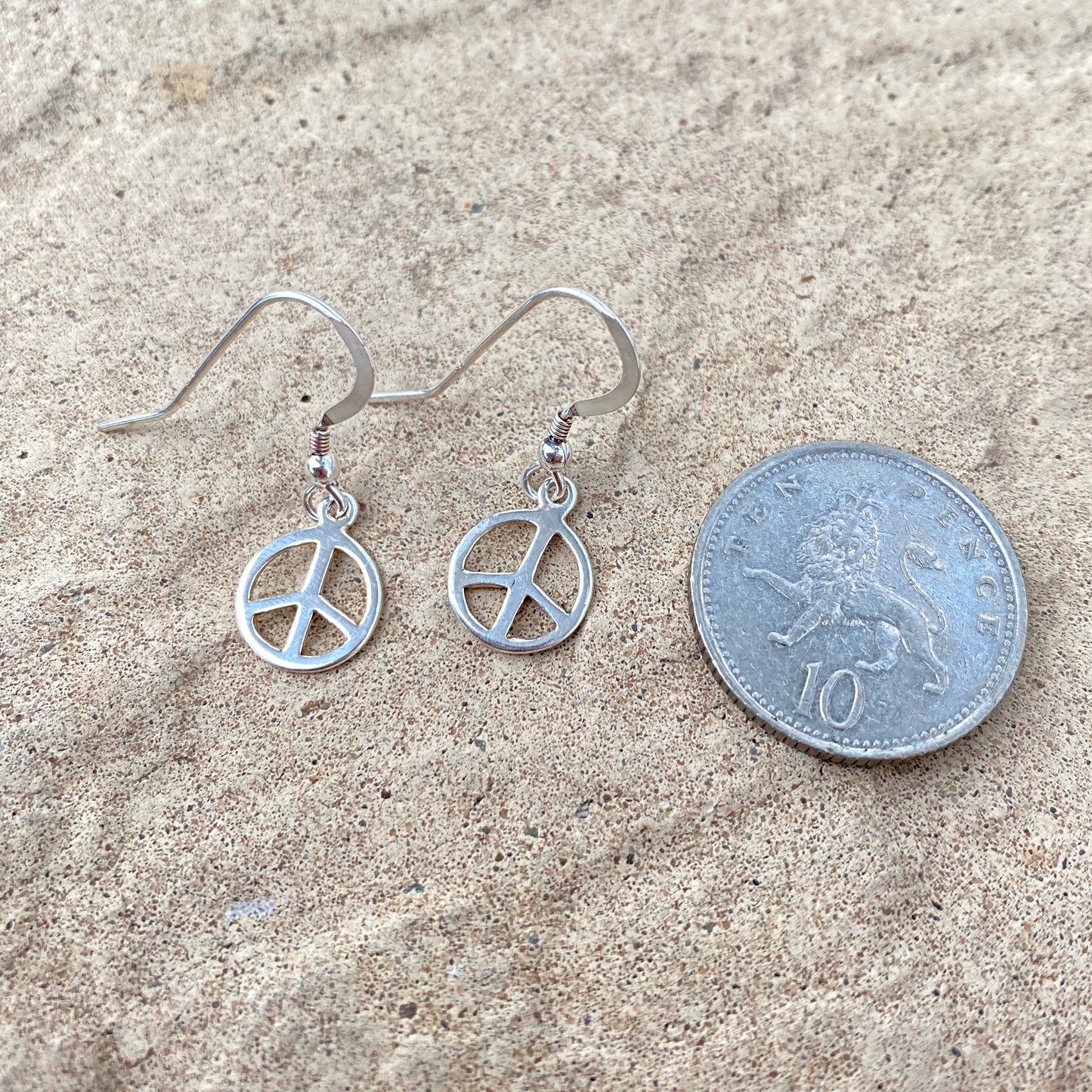 Peace Sign Earrings