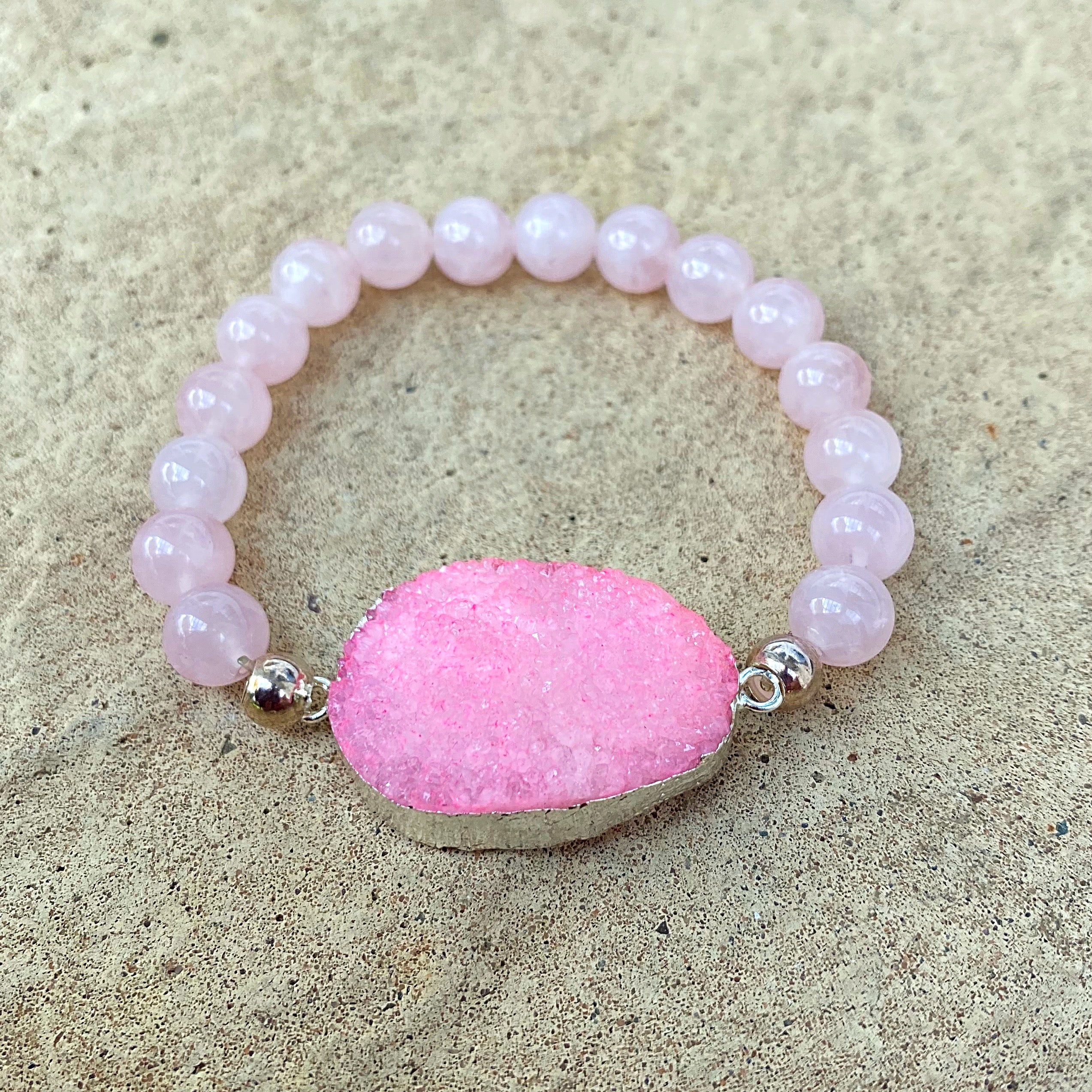 Druzy quartz clearance bracelet