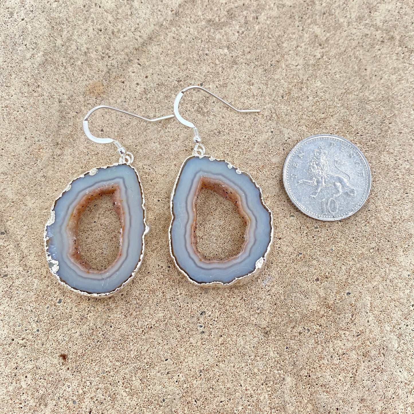 Geode Earrings