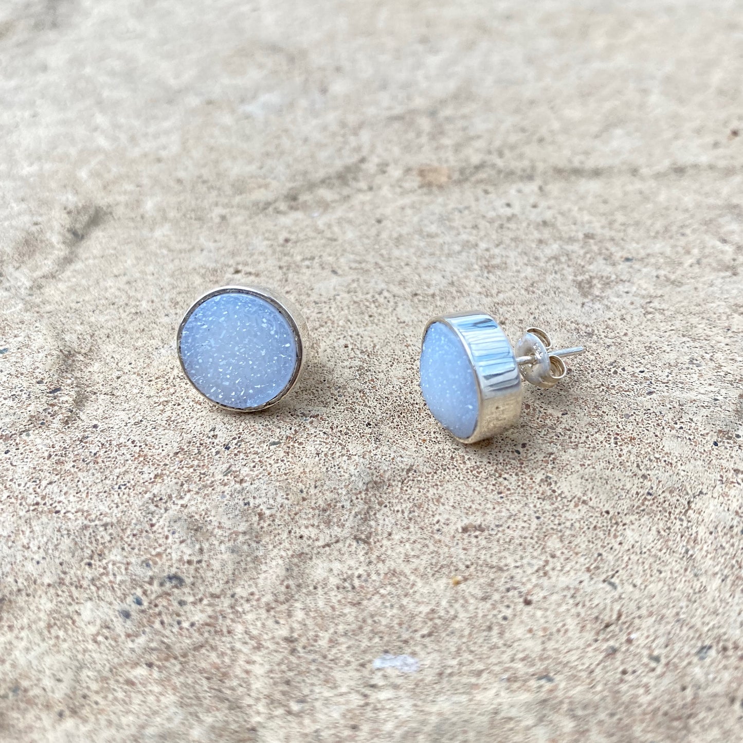 Druzy Stud Earrings