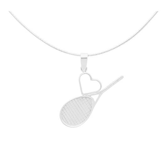 I Love Tennis Necklace